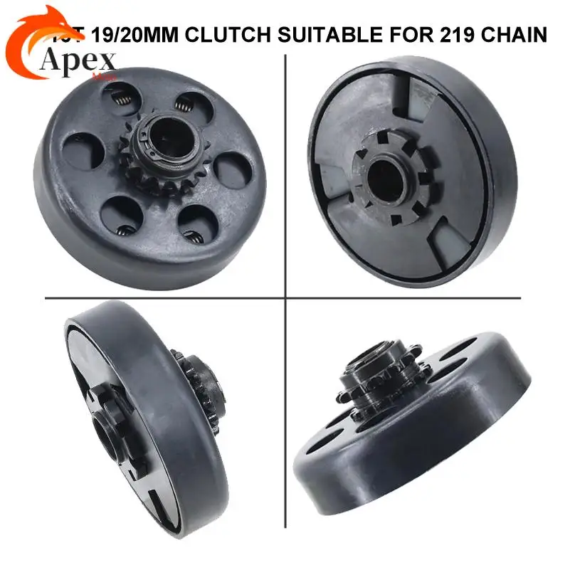 19mm 20mm Centrifugal Automatic Clutch 3/4" 10 \11\12\13\14\18Tooth 420\35\428 Chain For Kart Fun Karting Minibike Engine Parts view 2