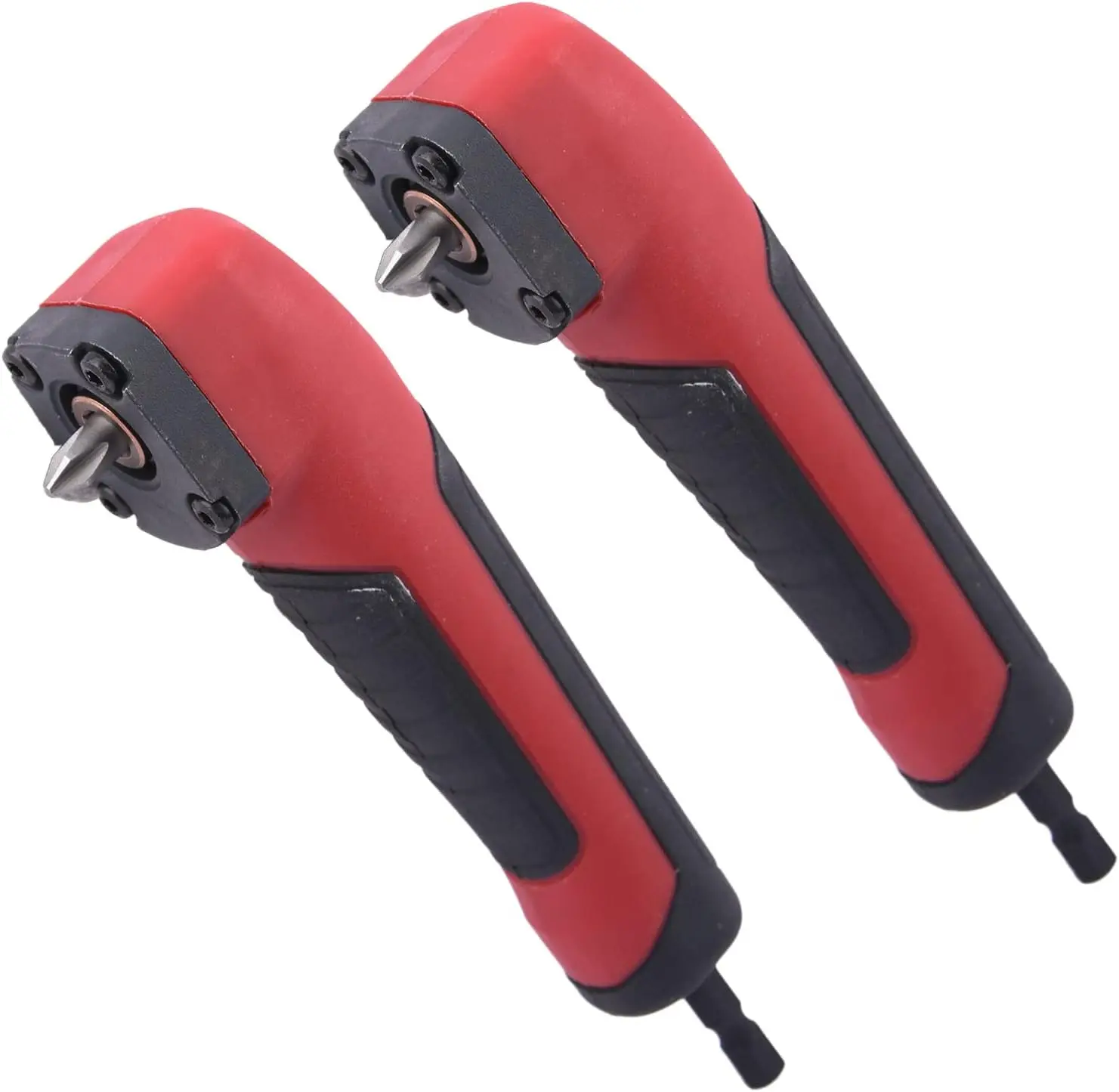 

2PCS Right Angle Attachment Electric Screwdriver Repair 90 Degree Corner Device Socket Adapter Drill Bit Corner Adapter