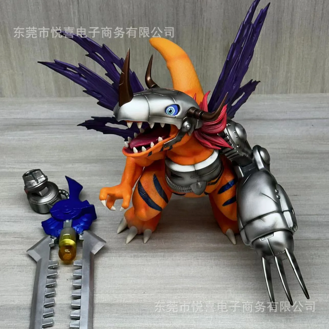 Фигурка Digimon Adventure War Greymon, 26 см, аниме, коллекционная модель из ПВХ, игрушка, подарок