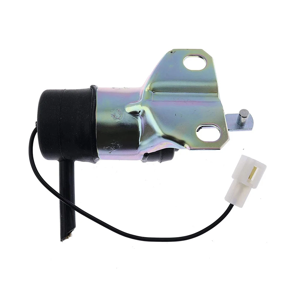 1pc 12V Fuel Shut Solenoid For Kubota For Denso 052600-1001 15471-60010 Metal Construction Machinery Engine Stop Coil