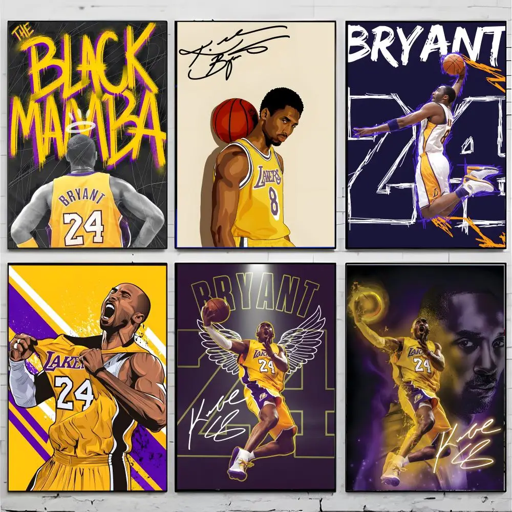 Basketball Legend K-Kobe Bryant Poster Top-tier Indoor Bar Decor Art & Household Decoration Presents