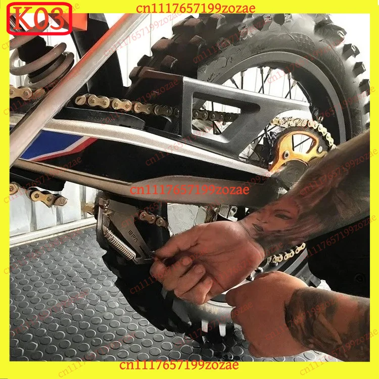 K03 Motorcycle Chain Regulator Tensioner Slack Adjuster Tool Universal Repair Maintenance Accessories