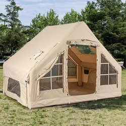 BOAGE Outdoor camping inflatable tent folding full automatic speed open ultra light travel camping tent