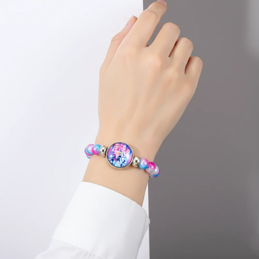 Kpop شيطان الصيادين أنيمي الأزياء الشكل الخرز سوار سحر رائعة مجوهرات اكسسوارات مهرجان هدية للأصدقاء المشجعين