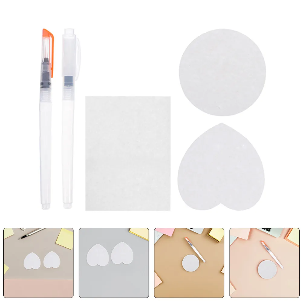 1Set Creative 3D Expanding Sponge Painting Cellulose Foam Texture DIY Drawing Paper Home School