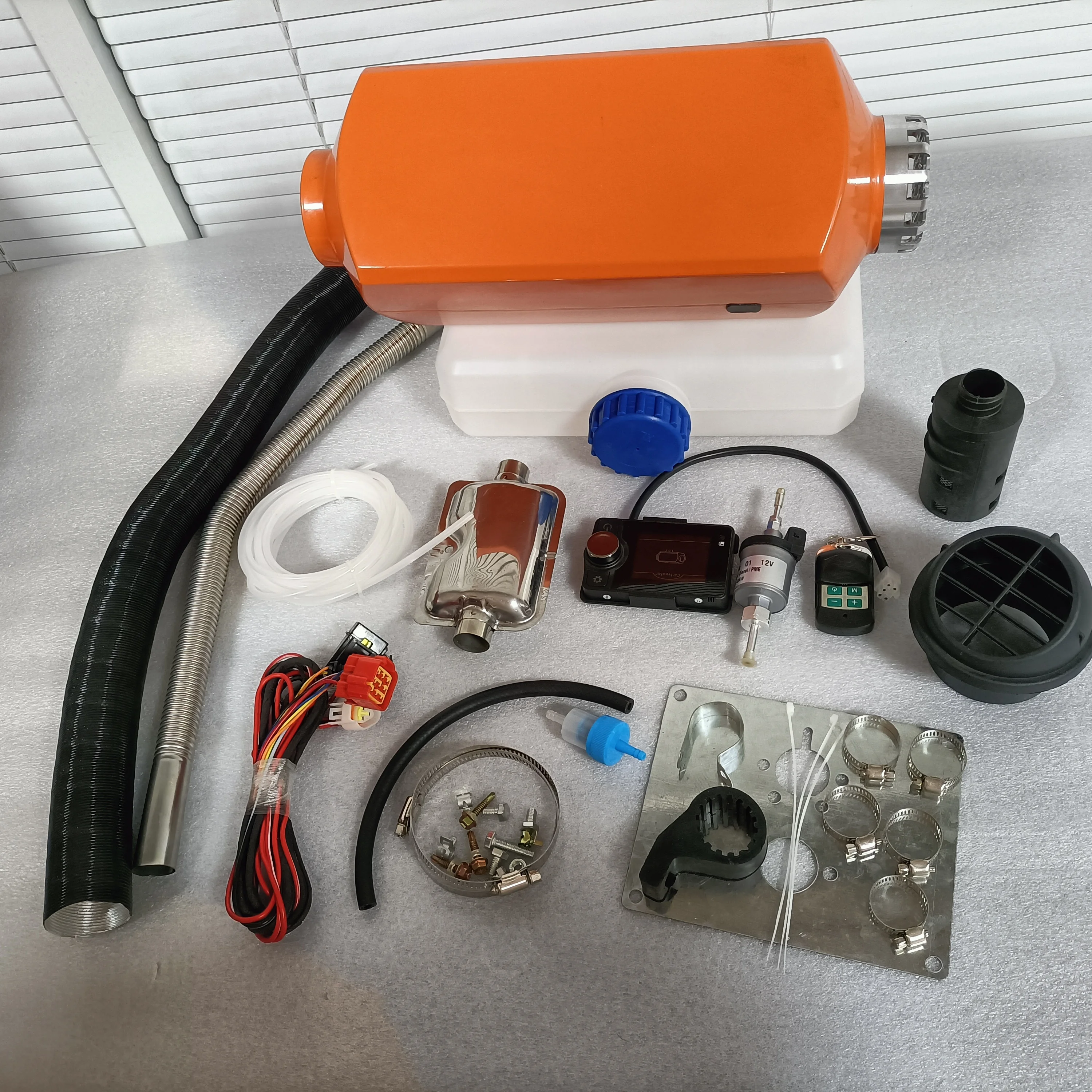 12V/24V 2KW-8KW Portable Diesel Heater - Aluminum Shell Parking Air Heater for Car & Tent (Fast Heating, Low Noise)​