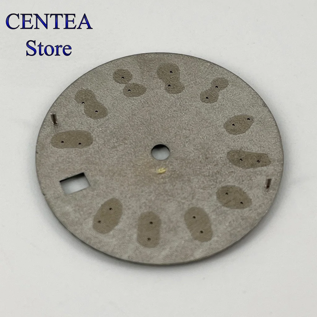 RICHUS 28,5 мм зеленый/золотой/серый/синий/черный/белый стерильный циферблат часов, светящийся, подходит для механизма NH34 NH35 NH36