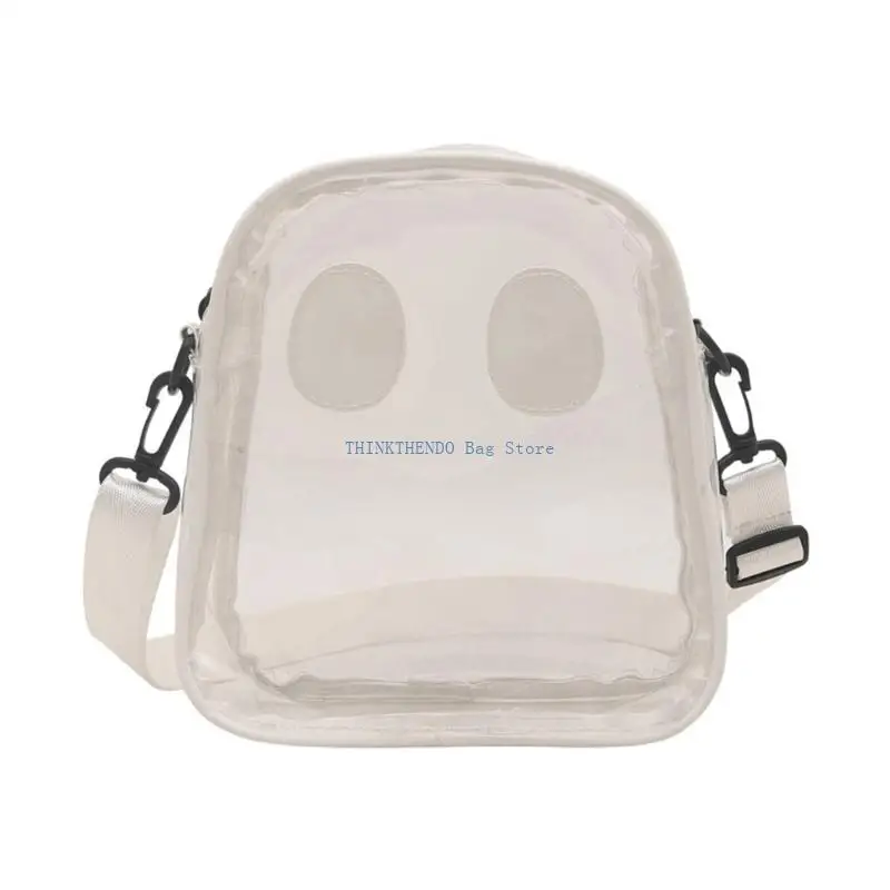 340D Halloween Skull Crossbody Bag Ergonomic Design For Everyday Convenience