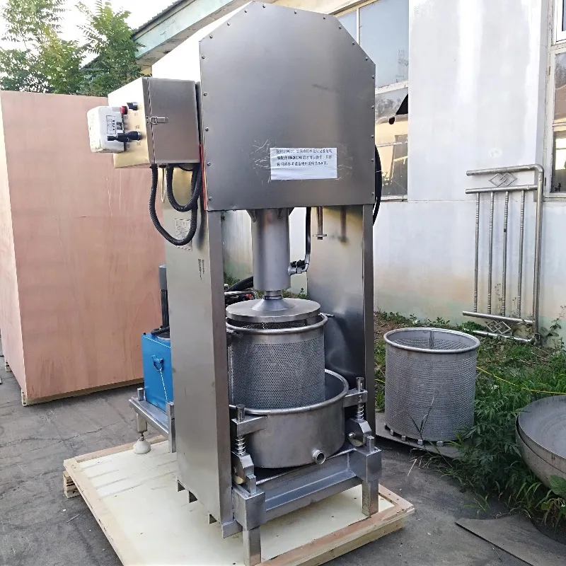 Heavy Duty Hydraulic Fruit Press Machine SUS304 Grape Apple Berry Juice Pressing Equipment Customized
