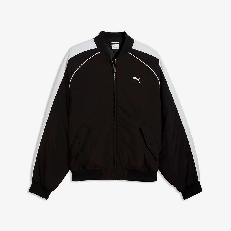 Puma genuine T7Bomber men's and women's windproof, waterproof, and moisture wicking casual jacket 636859-01
