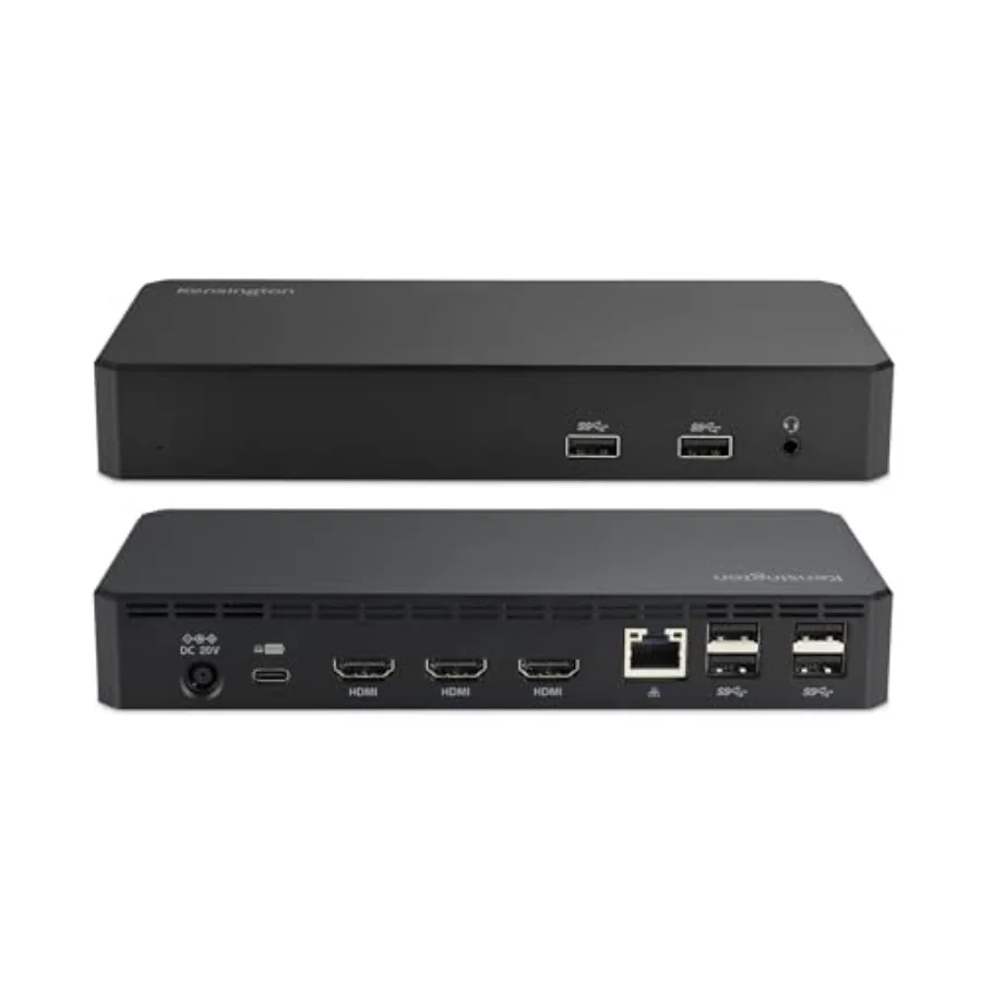 

SD4760P 11-in-1 USB-C Docking Station Triple Monitor DisplayLink Docking Station 3xHDMI 100W Charging for Laptop 6xUSB A Ethern
