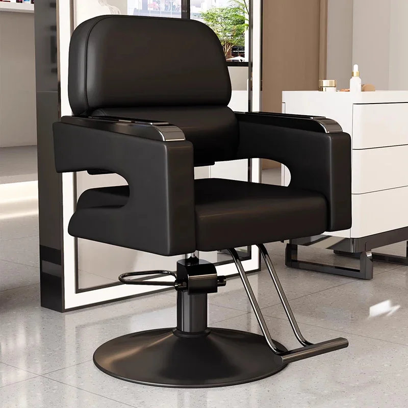 Hair Salon Exclusive Barber Chair Minimalistcomfortable Salon Chair Footrest Beauty Silla De Corte De Pelo Salon Furniture