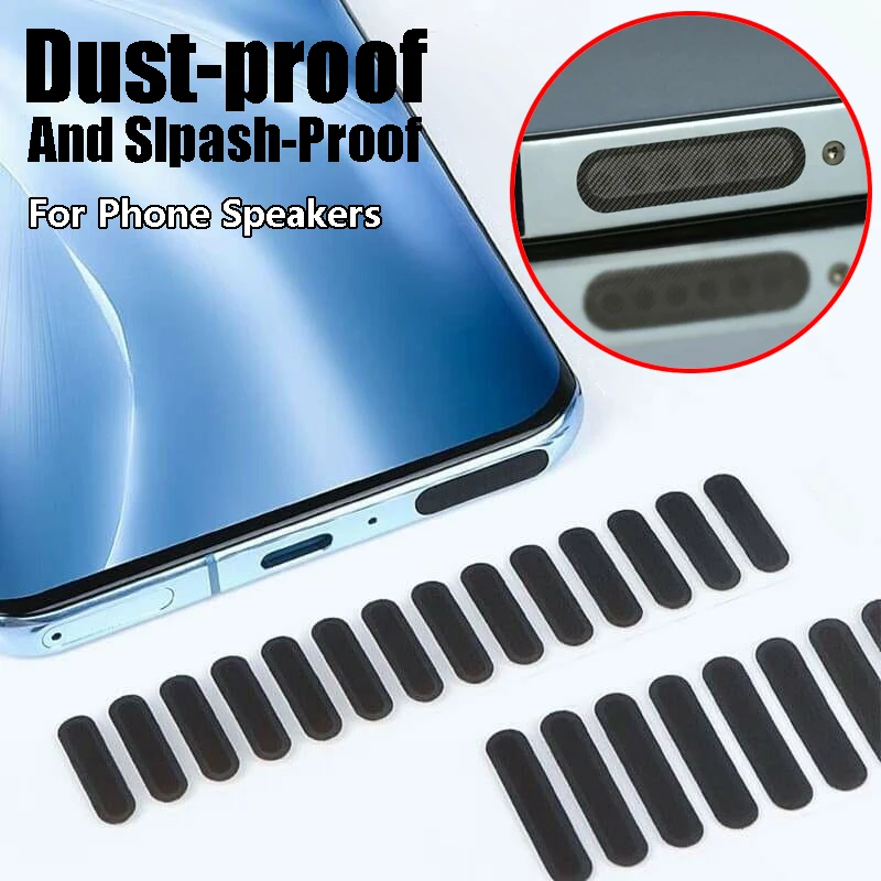 for Speakers Anti Dust Net for IPhone 15 14 12 11 13 Pro Max Mini Speaker Dustproof Sticker Protective Film for Samsung Redmi