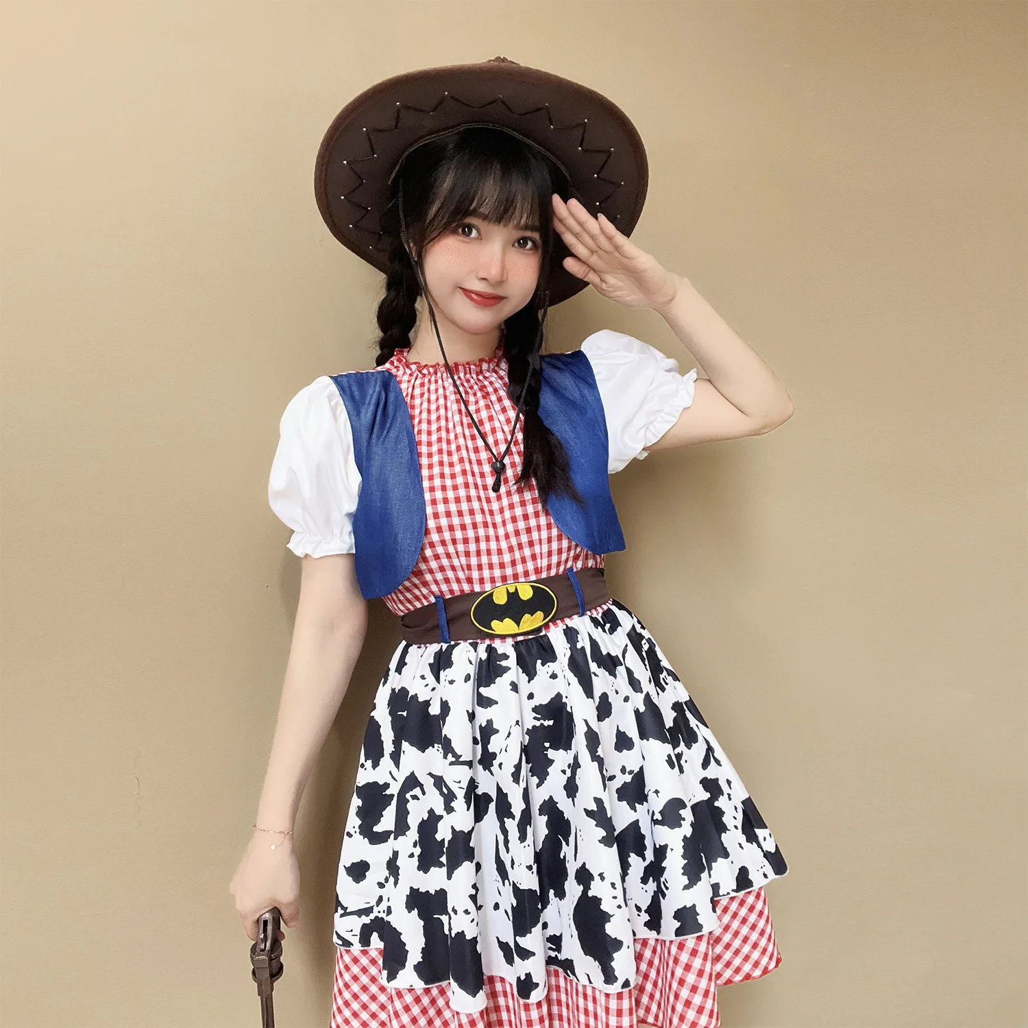 

loween Cosplay Costume Set Zootopia Character Role-play Outfit Par Stage Performance Clothes Polyester Material