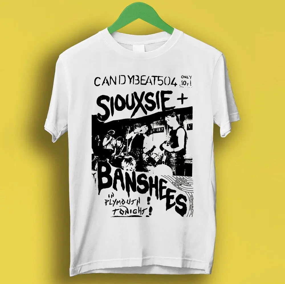 Camiseta con estampado de Siouxsie and the Banshees Candy Beat, camiseta con estampado de Punk Rock, regalo genial para amantes de la música