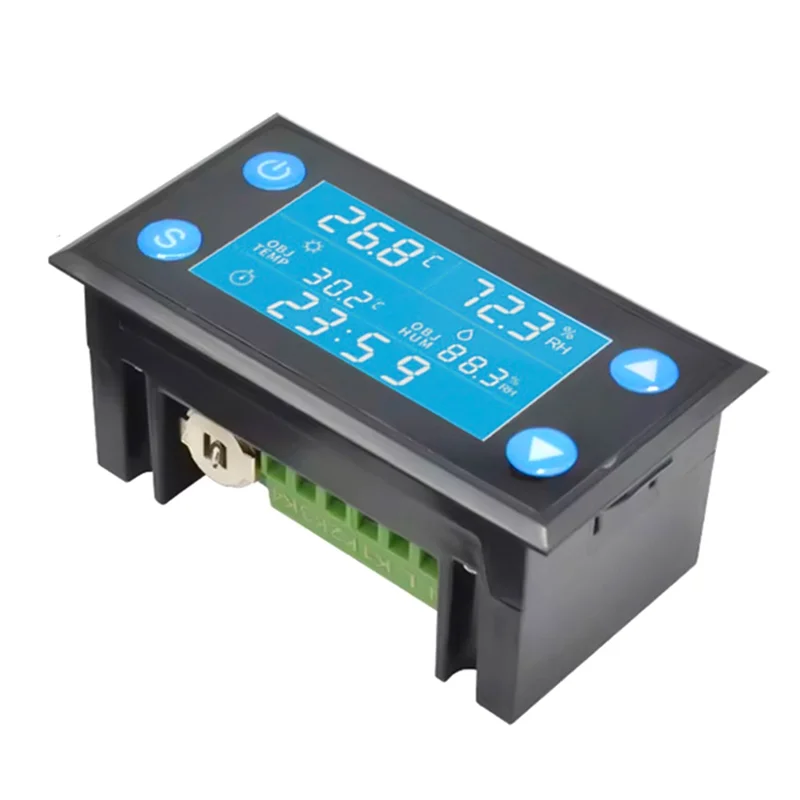 ABGN W1212 Digital Temperature Humidity Controller Timer SHT20 Sensor Probe For Incubator Aquarium Thermostat Humidistat