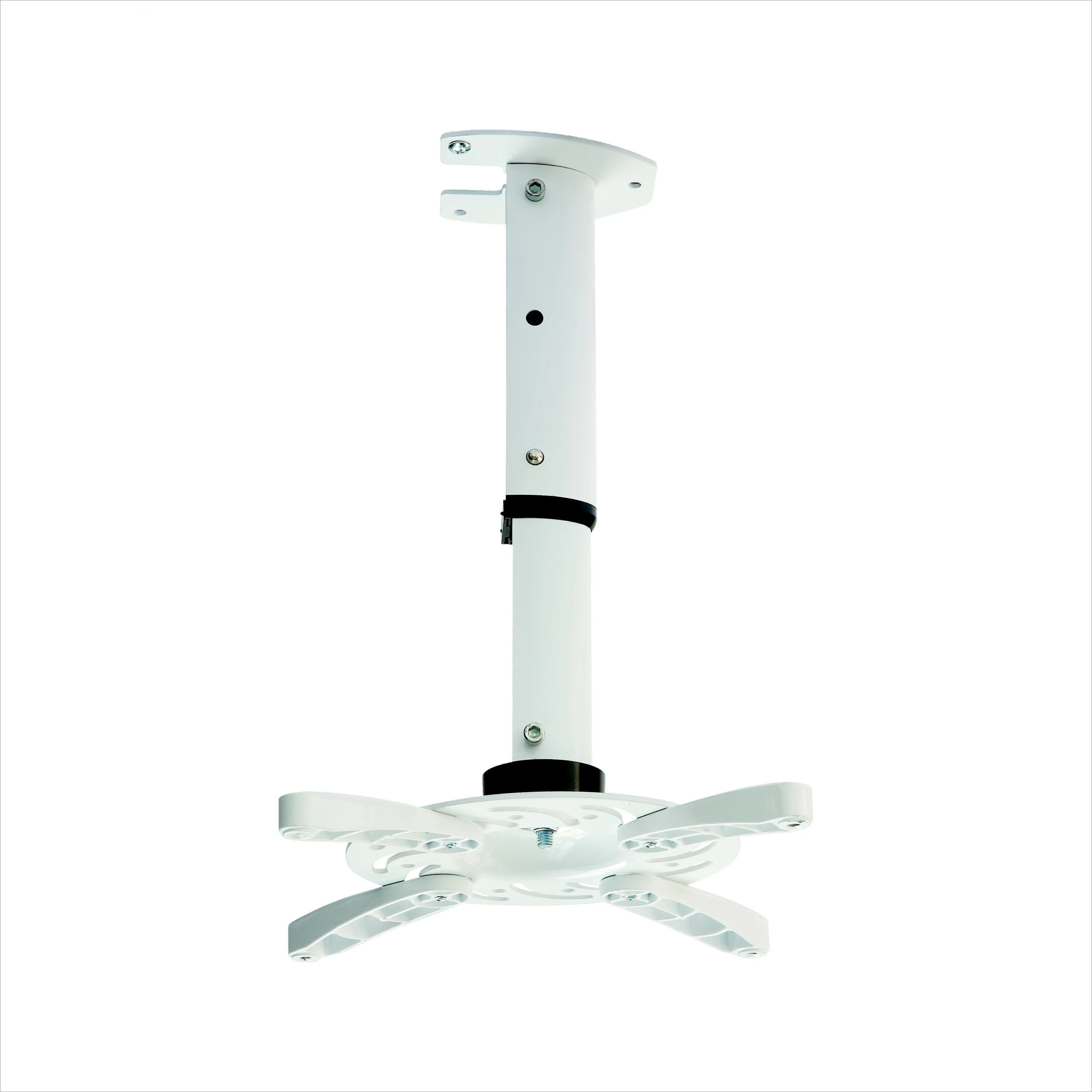 Full Motion 360° Rotate Adjustable Projector Ceiling Mount Bracket