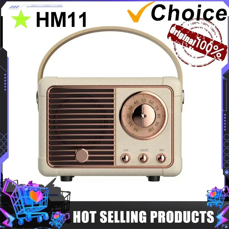 

New Portable HM11 Wireless Bluetooth Speaker Bass Subwoofer Waterproof Outdoor for Music Box Car Stereo Loudspeaker Ios/android