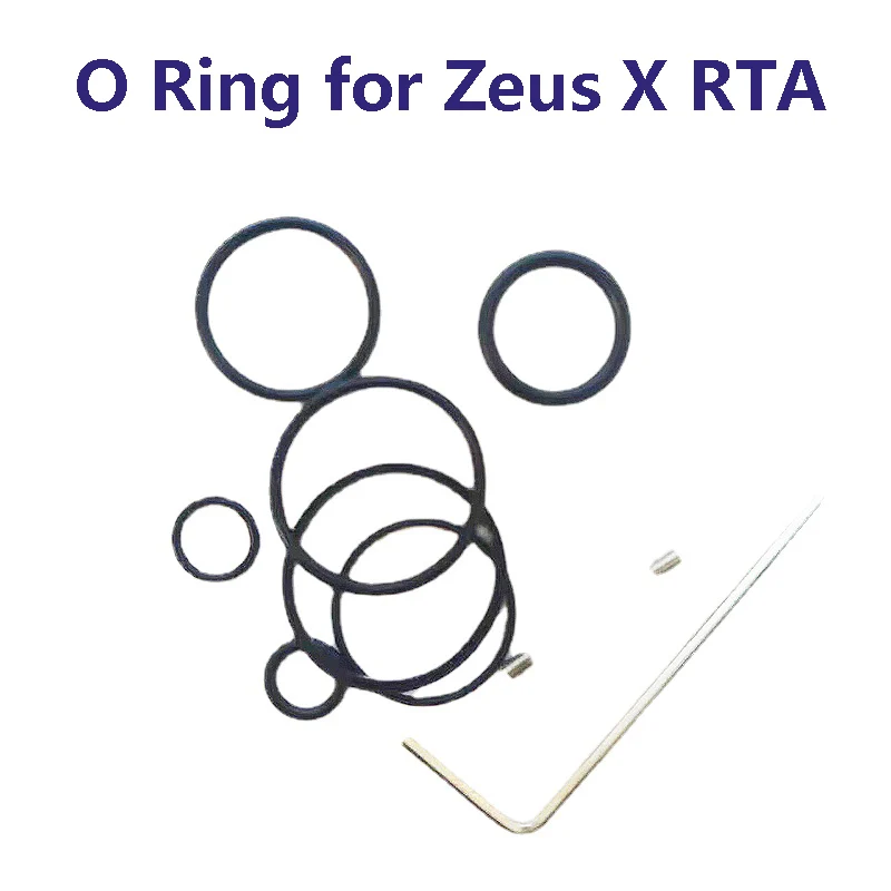 2 Sets Replacement Silicon O Ring for GeekVape Zeus X RTA Zeus Sub Ohm O Ring Sealing O Ring