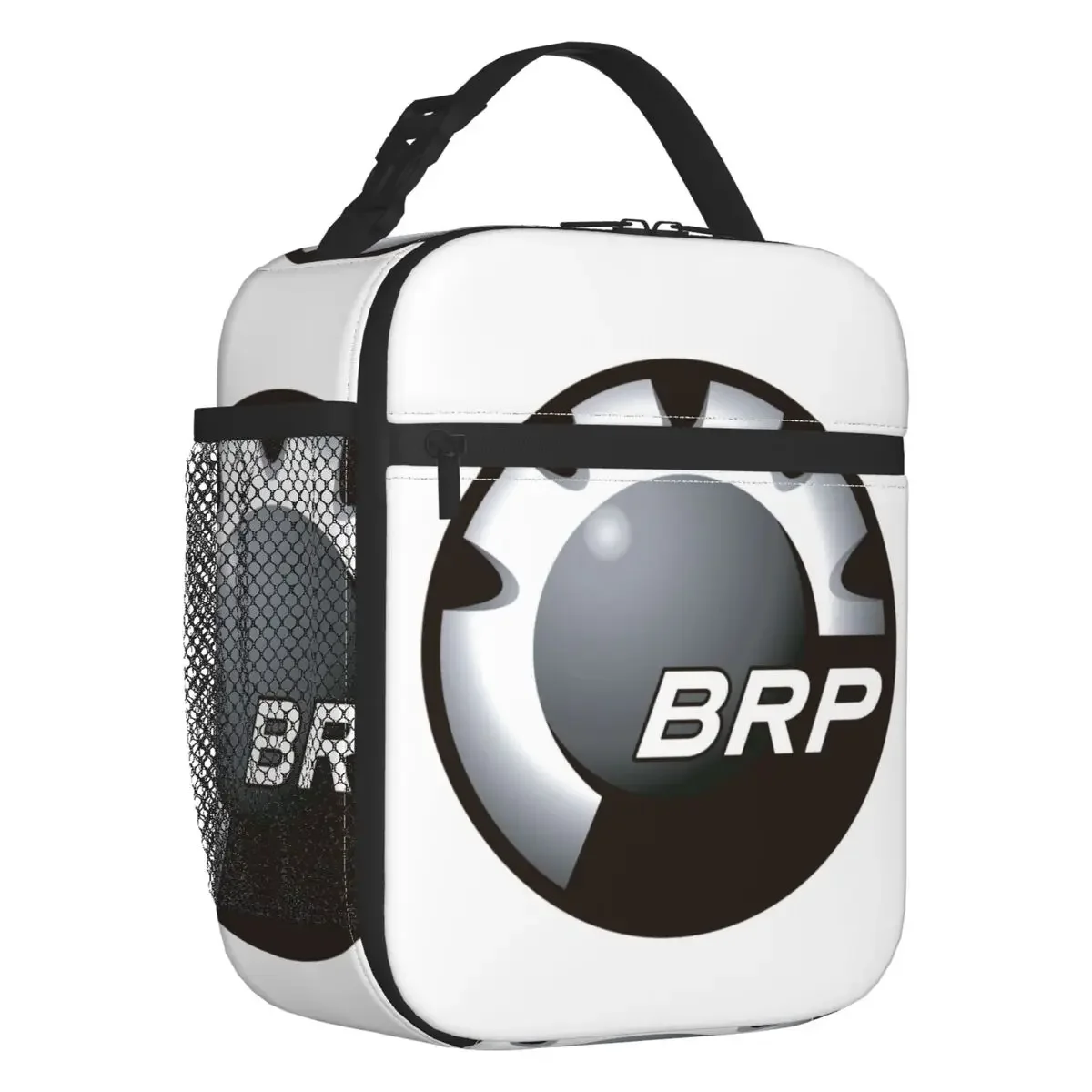 

BRP Motorcycle Can-Am Insulated Lunch Bag for Women Resuable Thermal Cooler Bento Box Office Work School