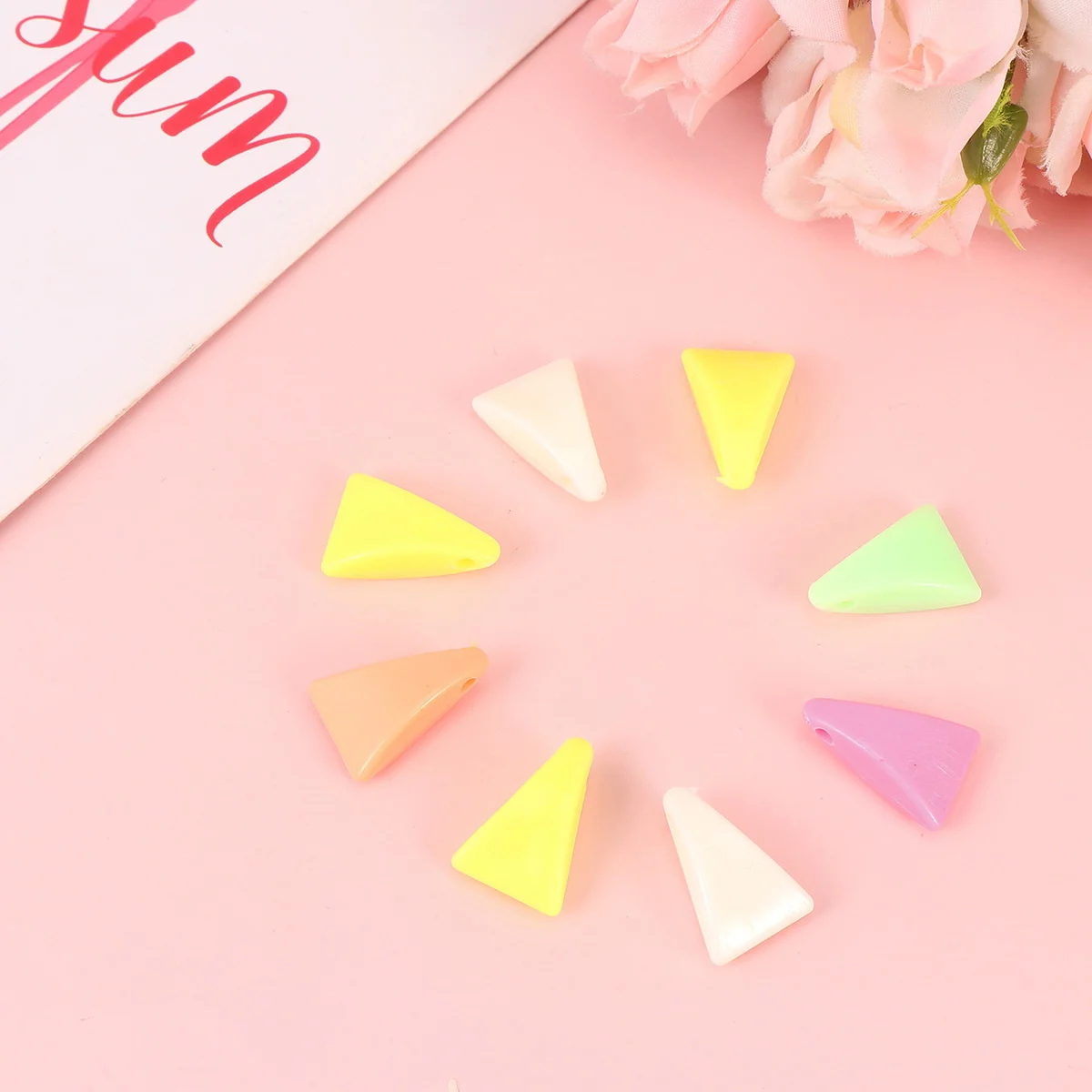 1 set 24 griglie 480 pezzi perline di plastica kit artigianale fai da te per bambini attività di apprendimento creazione di collane colorate fatte a mano