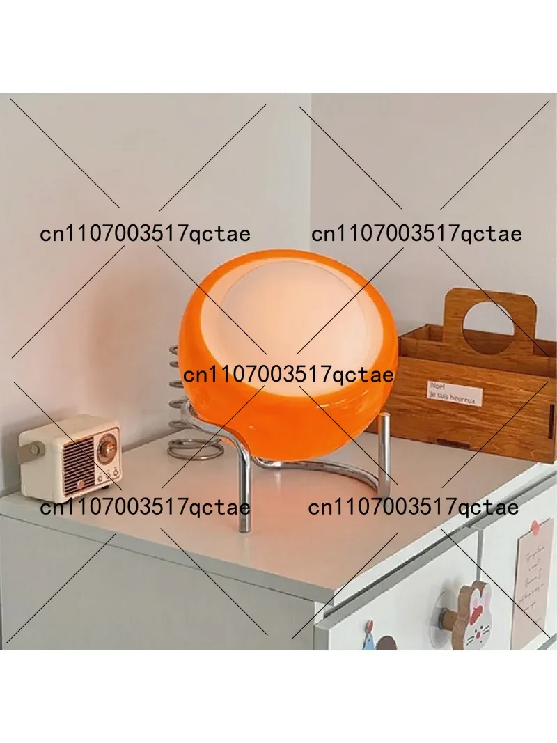 Mid-Aged Ingots Modern Simple Bedroom Bedside Glass Creative Decorative Table Lamp Ornaments