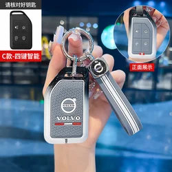 2/4 Buttons Car Remote Key Case Cover Protector Shell Holder For Volvo FH16 RC FM EVRO 6 fh CARGO 555 FM Heavy Truck Accessories