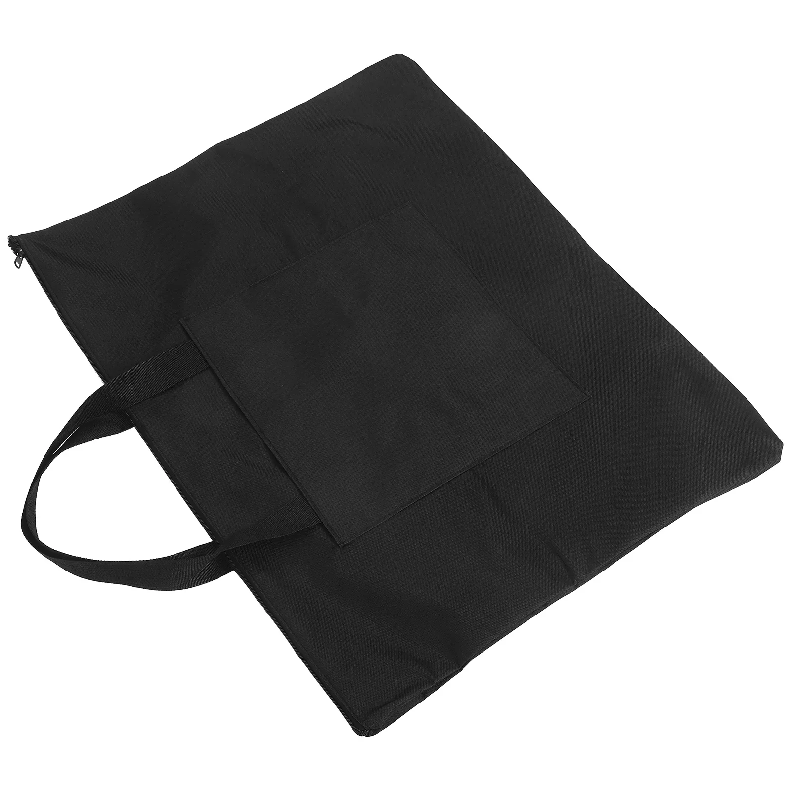 Zwarte waterdichte tekentafel canvas tas grote schilderij opbergdoos schetspapier potlood houder Art Tote tekentafel tas