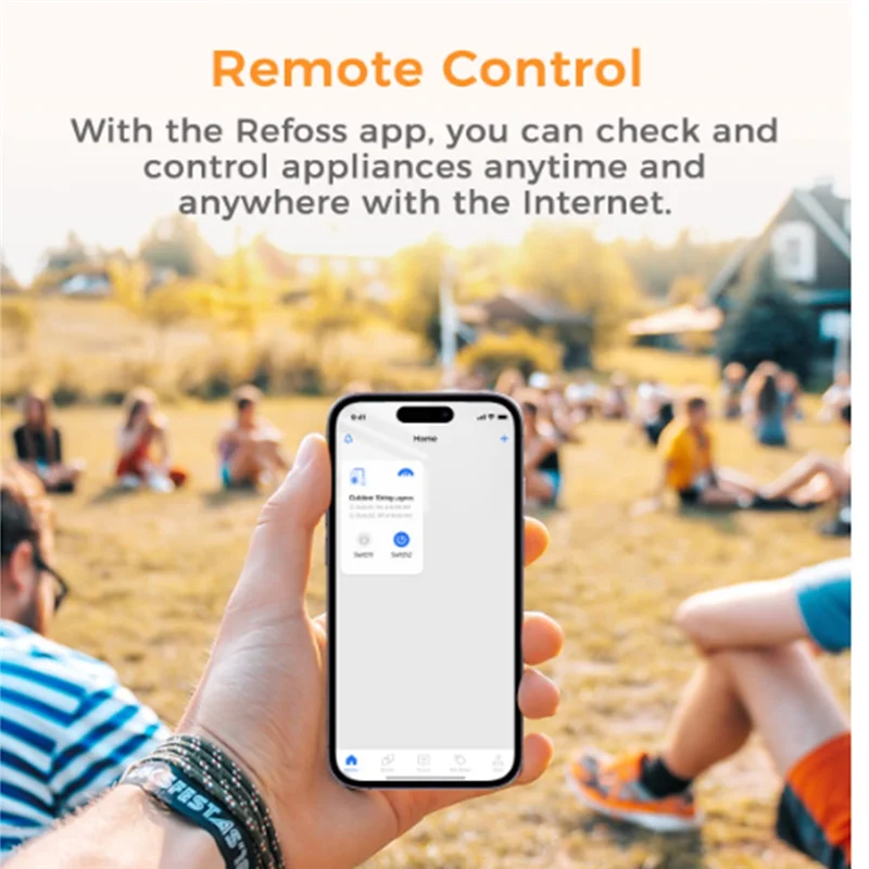 A23F-EU WIFI Smart Outdoor Power Socket Waterproof IP44 For  Homekit Socket Remote Control Timing For Alexa EU PLUG