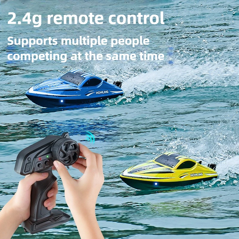 Kawaii لعبة سيارة مضحك Gift-35km/ساعة عالية السرعة قارب التحكم عن بعد ، 41 سنتيمتر سوبر عالية الحصان Rc قارب سريع ، Rc قوارب لعب للأطفال