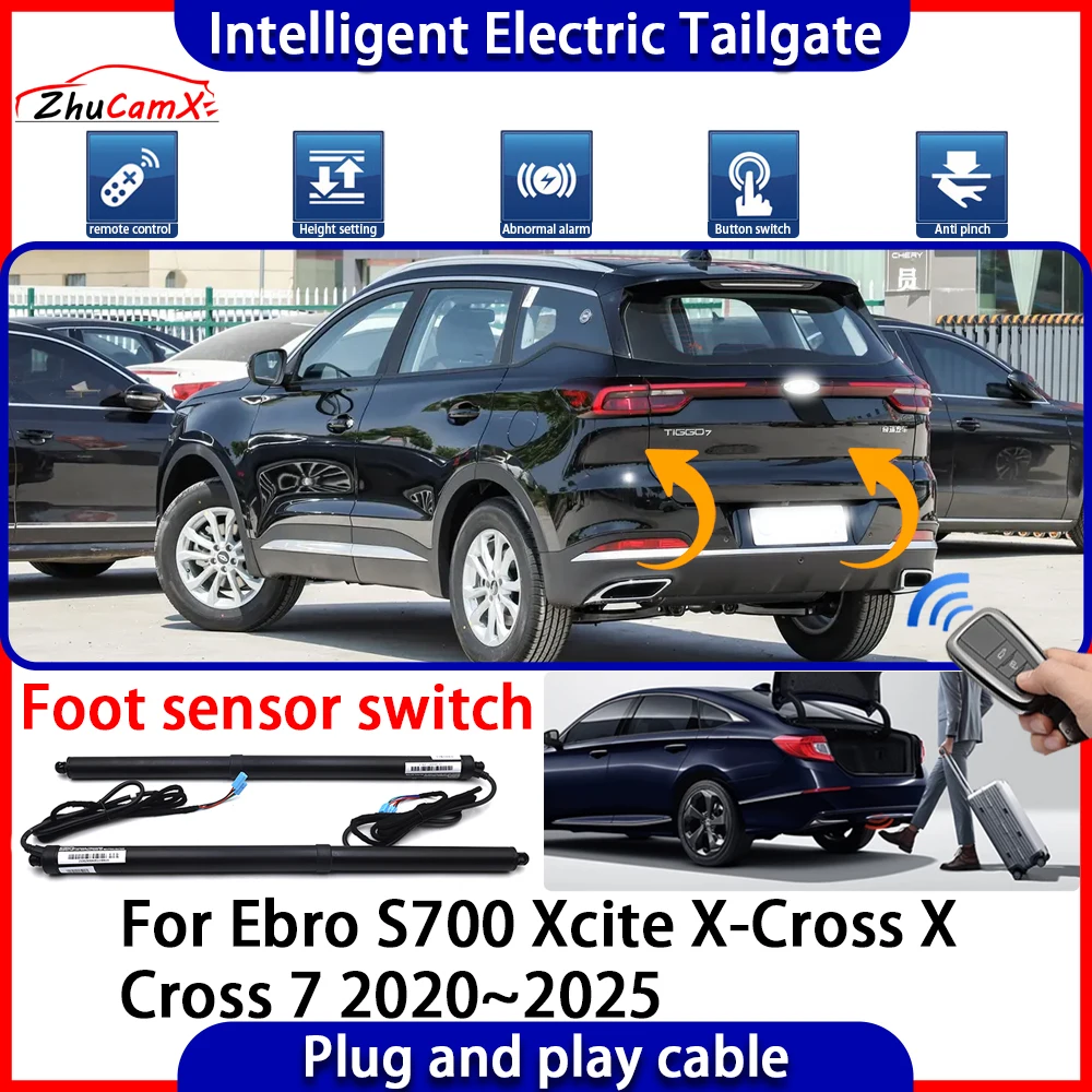 Automatic Lifting kit Opening Trunk Intelligent Electric Tail Gate Lift Tailgate for Ebro S700 Xcite X-Cross X Cross 7 2020~2025