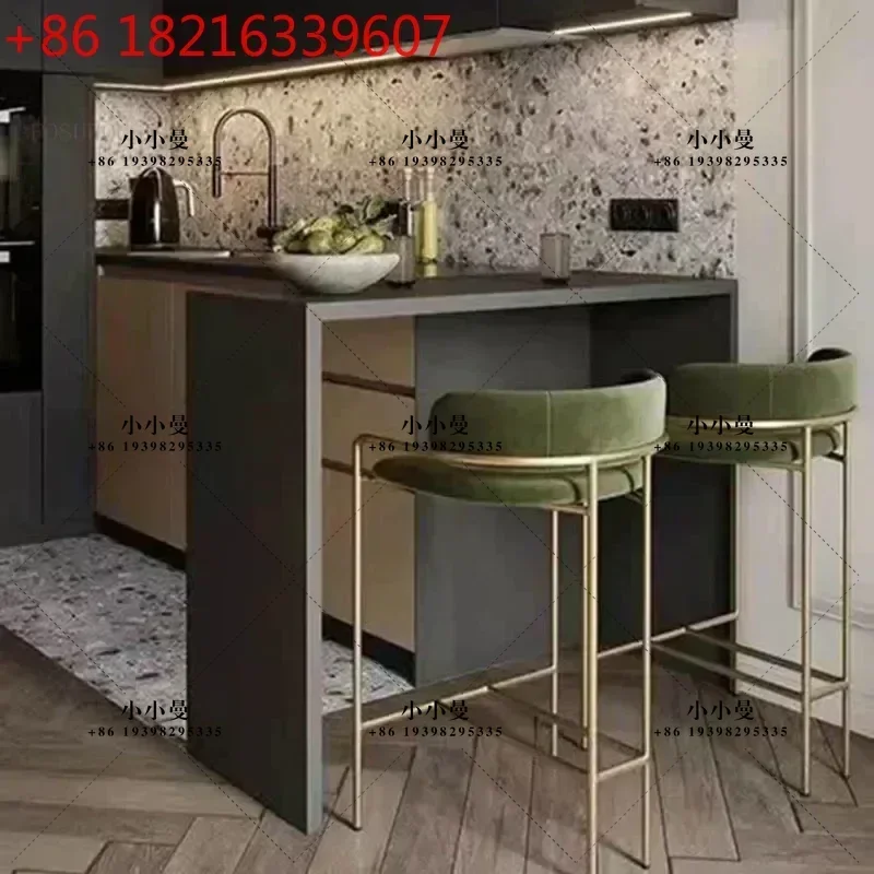 YAO Reception Counter Chairs Luxury Bar Stools Kitchen Office Designer Accent Armchairs Tall Cadeiras De Jantar Nordic Furniture