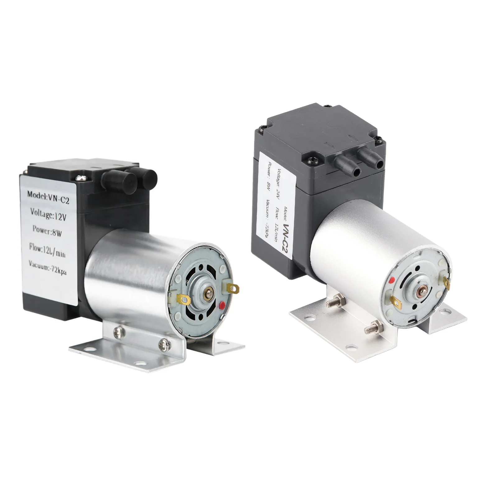 Pump Suction Pump Vacuum Pump Large Power Negative Pressure Suction Pump with Stand ‑72kpa 8w 12l Min