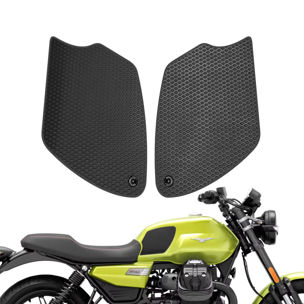 For Moto Guzzi V7 Stone 2021 to 2026 Motorcycle Tank Traction Pad Anti Slip Sticker Gas Knee Grip Protector