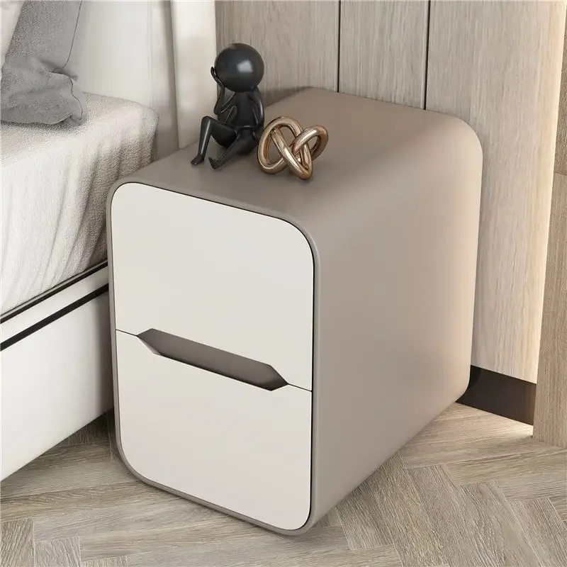 Floor-standing Narrow-edge Solid Wood Bedroom Ultra-narrow Gap Mini Bedside Table Small Modern Simple Light Luxury High-end