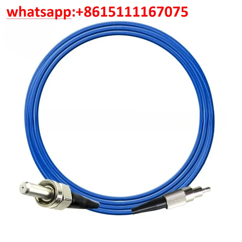 Spectrometer Quartz Fiber Patch Cord SMA905-FC, Multimode Energy Optical Cable 105μm 200μm 400μm 600μm