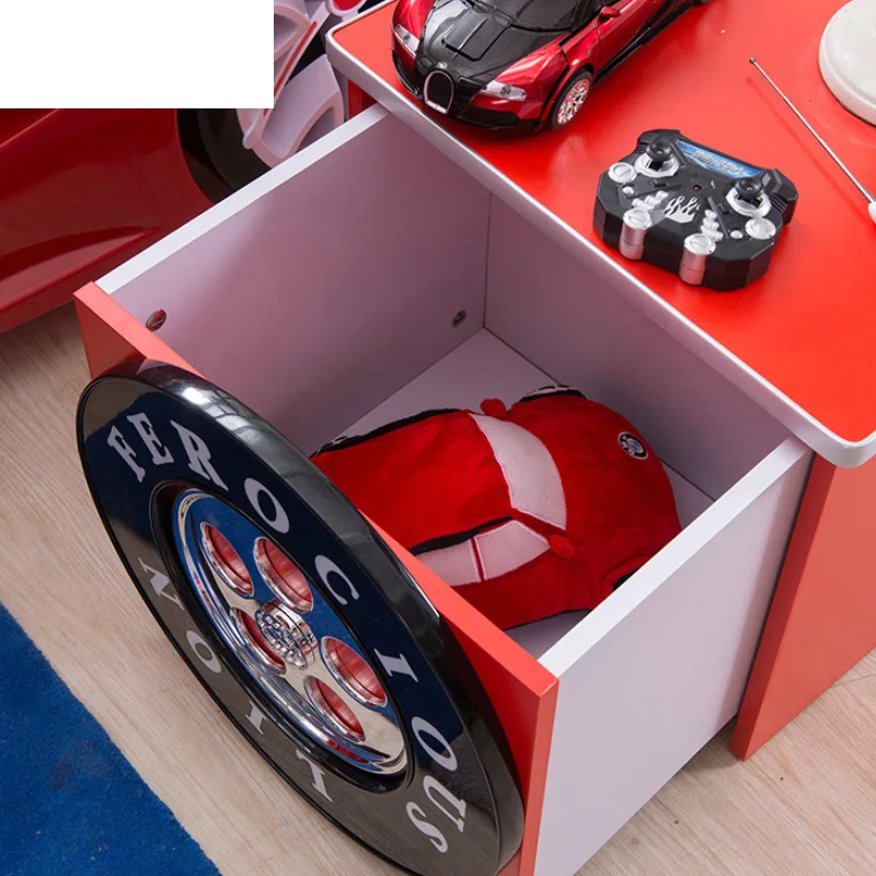 Personality Bedside Table Kids Bedroom Locker Storage Cabinet Children's Car Bedside Table Wholesale Factory Outlet