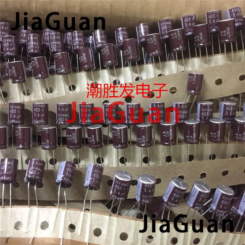 

50pcs new NIPPON KMQ 400V5.6UF 8X10.8mm NCC electrolytic capacitor 5.6UF/400V CHEMI-CON kmq 5.6uf 400v instead 4.7UF