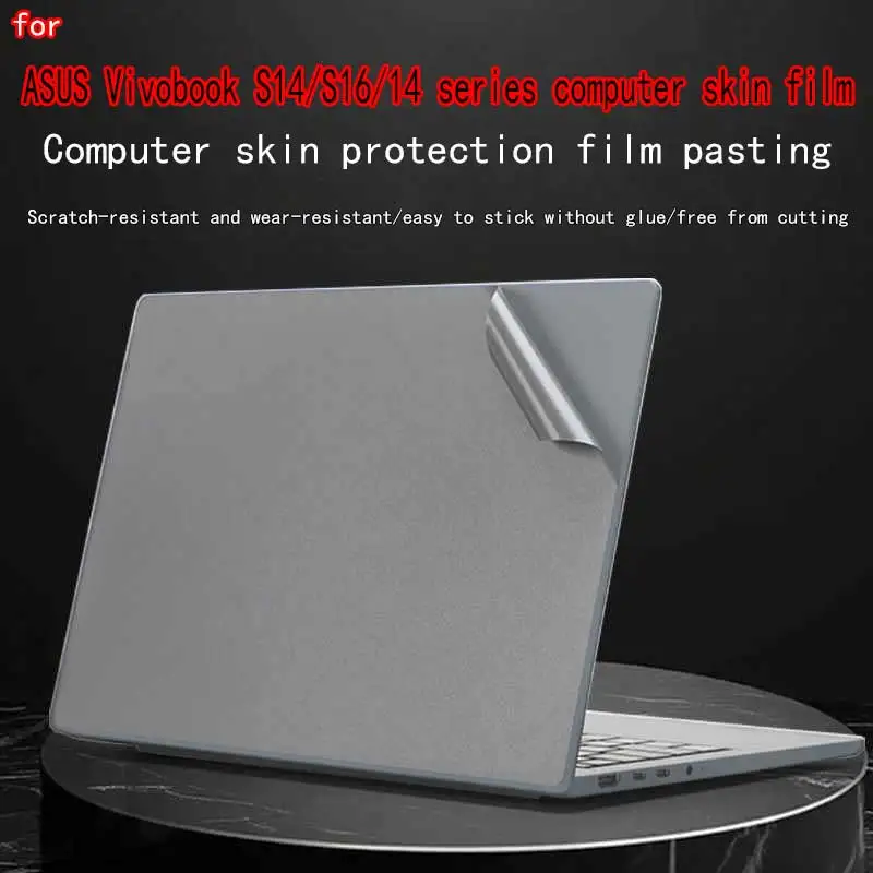 For ASUS Vivobook S16/S14/16/14 Laptop Body Film M3607/M3407/X1607 Vinyl Stickers M1607/33607QA/S3407QA Shell Protective Film