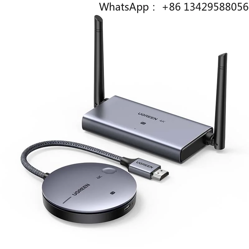 UGREEN Wireless HDMI Extender 4K Video Transmitter & Receiver Kit 5G 50M Transmits Display Adapter Dongle for TV PC PS5