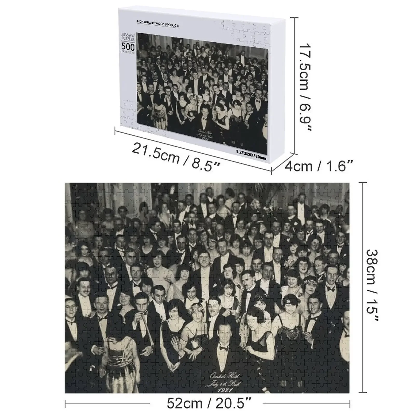 โอเวอร์ล็อค โฮเทล เดอะ ไชน์นิ่ง ภาพยนตร์ จิ๊กซอว์พัซเซิล ของขวัญสำหรับเด็กแบบกำหนดเอง เกมสำหรับเด็ก ภาพถ่ายที่ปรับแต่งได้ ชิ้นส่วนจิ๊กซอว์สำหรับผู้ใหญ่