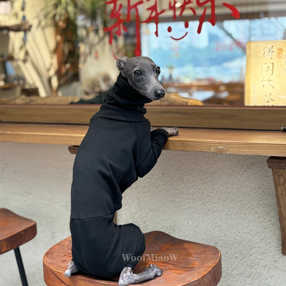 Italienischer Windhund Vierbeinige Kleidung Modische Mehrfarbige Weiche Bequeme Elastische Einfarbige Hundekleidung – Detail 6