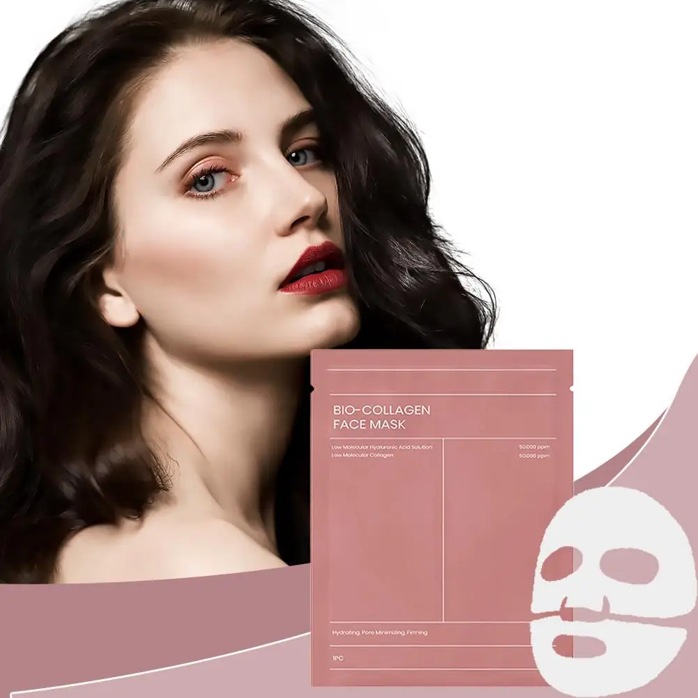 Bio Collagen True Deep Mask,Overnight Collagen Mask with Hydrolyzed Collagen Mask Moisturizing Anti-Aging Mask Skin Care Beauty