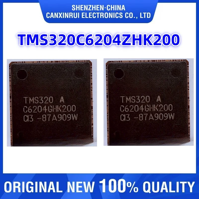 

TMS320C6204ZHK200 TMS320C6204GLW200 TI Brand New Original Genuine Signal Processor IC