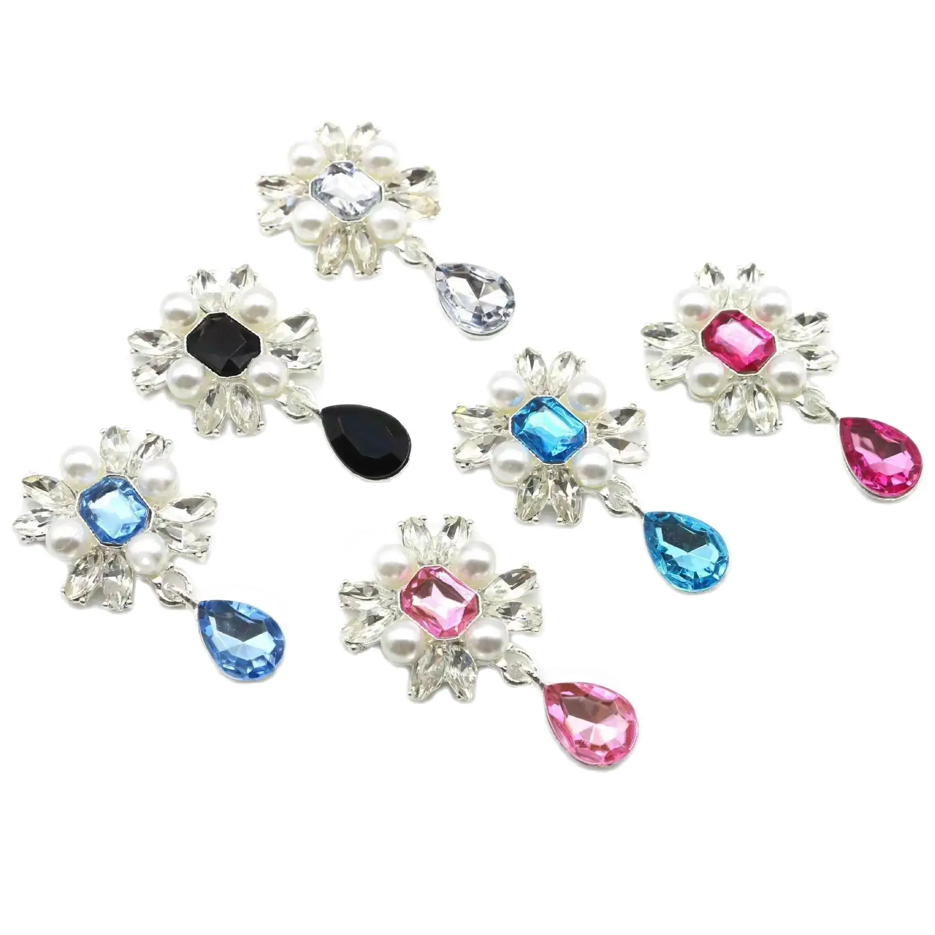 New Alloy Diamond Acrylic Fun Underwear Decoration Clothing Accessories Bow Knot Accessories DIY Handicrafts