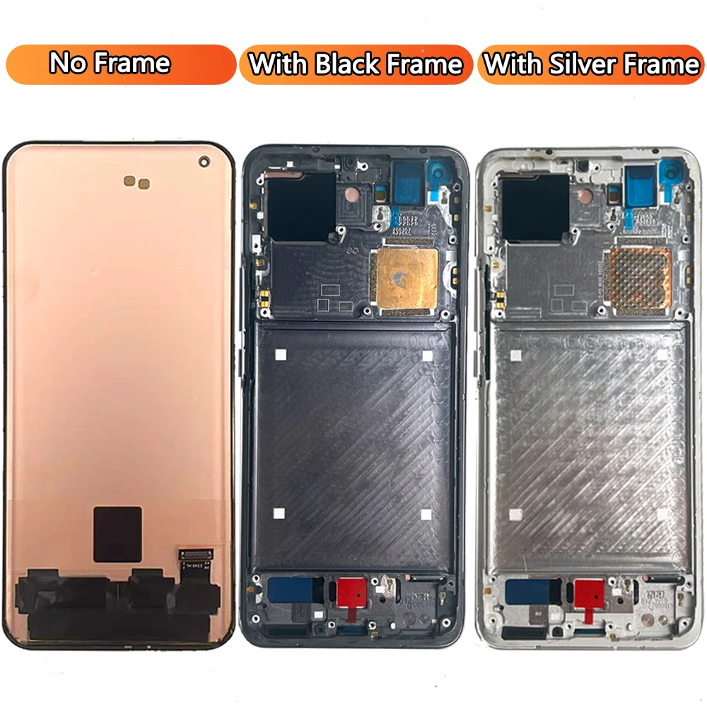 New 6.81'' AMOLED Display For Xiaomi Mi 11 Ultra M2102K1G LCD Display Touch Screen Digitizer For Xiaomi Mi 11 Ultra LCD Display