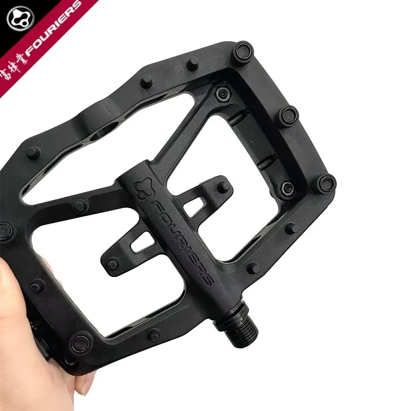 FOURIERS MTB Road Bike Non-Slip Pedals Width Pedal Sealed Bearing Pedals High Strength Bicycle Accessories