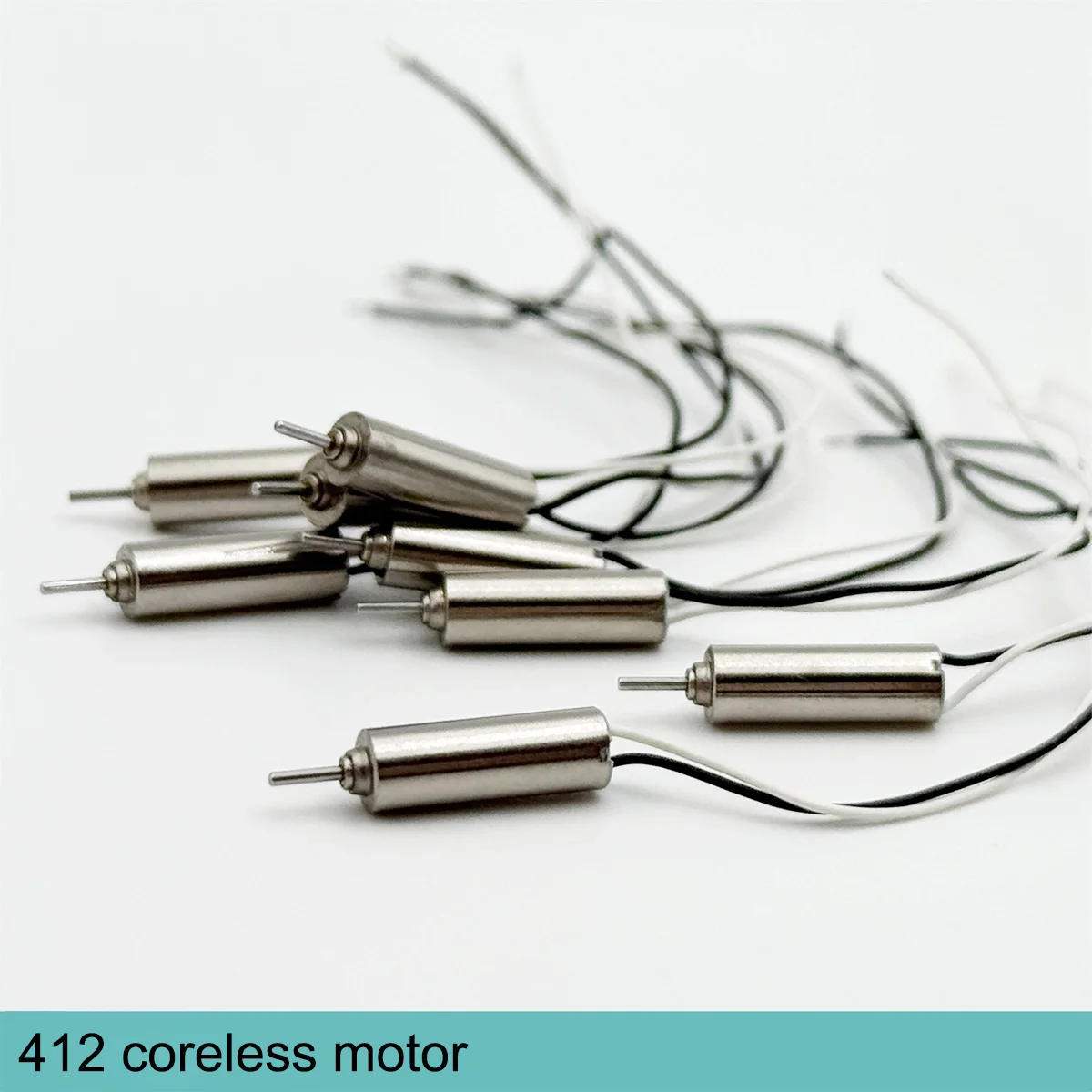5PCS Mini 4*12mm 412 Coreless Motor DC 3V 3.7V 45000RPM High Speed NdFeB strong magnet Toys Models aircraft accessories