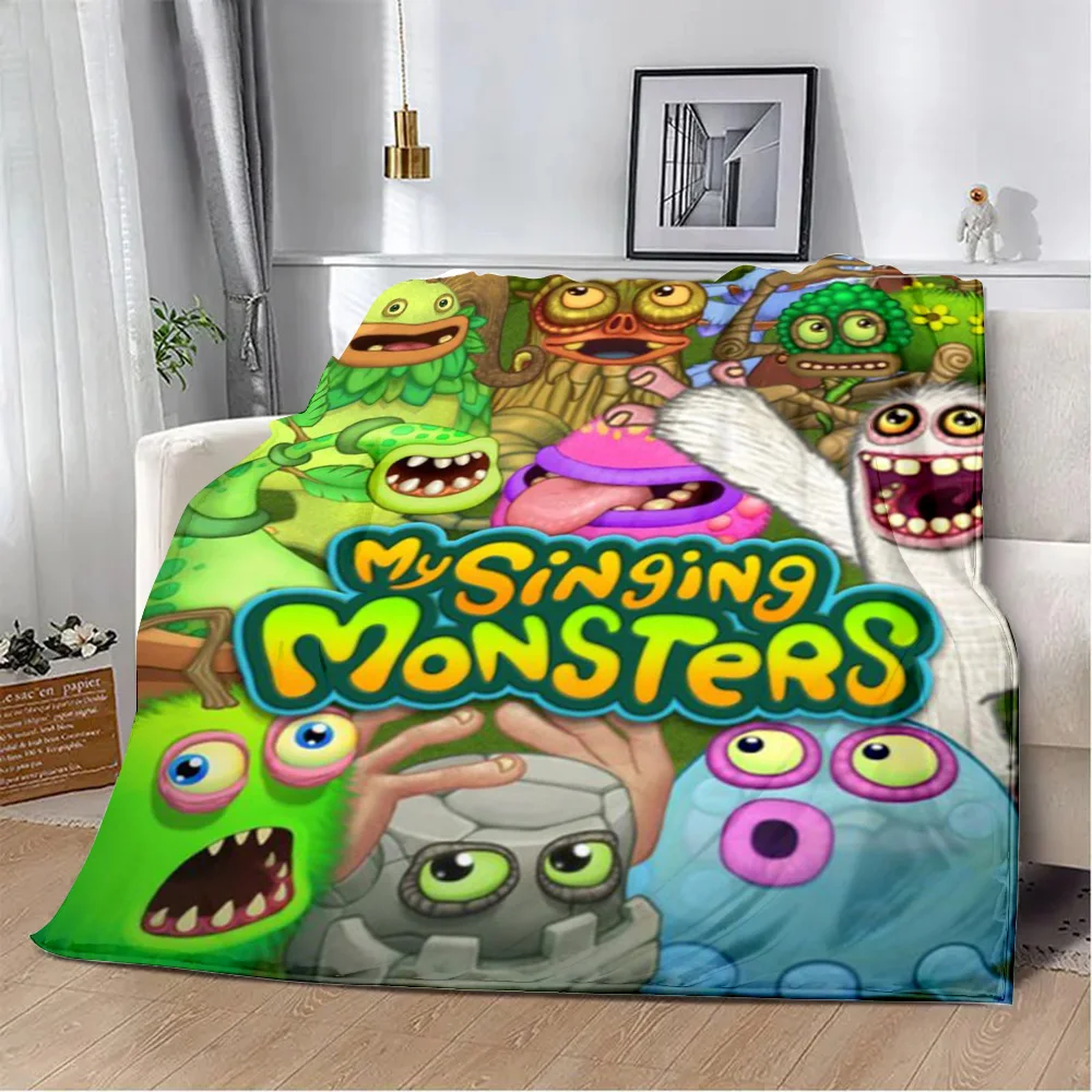 

Game My Singing Monsters Printed Blanket Picnic Blankets Warm Blanket Soft and Comfortable Blanket Home Travel Birthday Gift