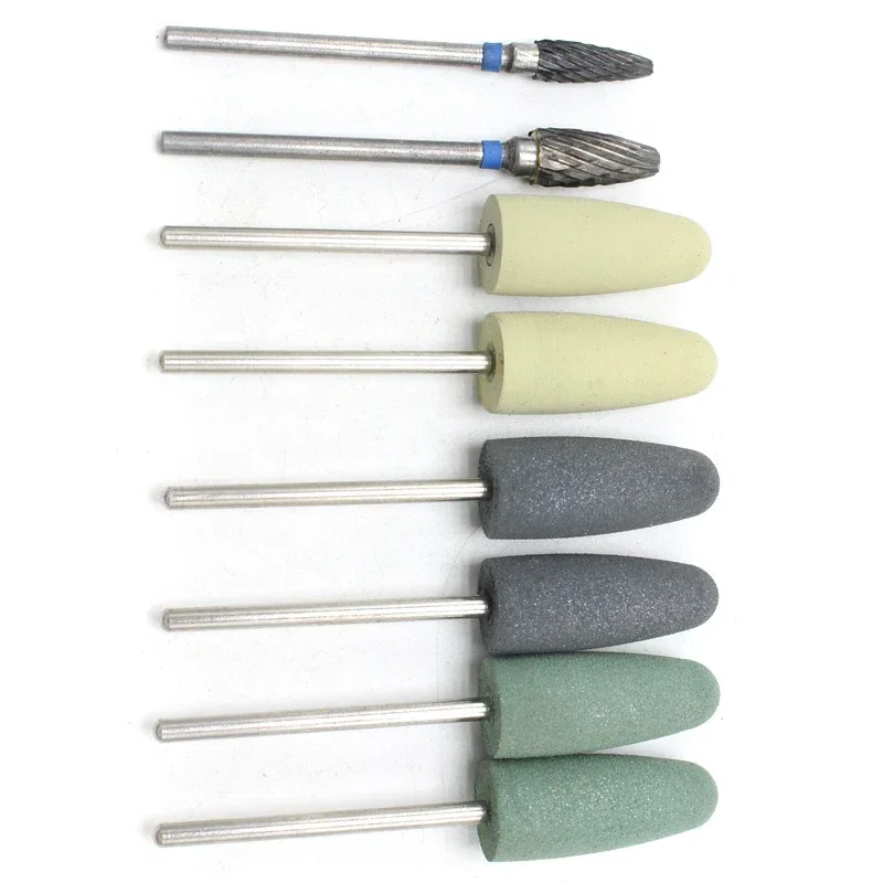 

8Pcs/set HP Dental Resin Base Acrylic Polishing Burs Kit Drill Polisher Rotary Dentista Tool Dental Lab Instrument 2.35mm